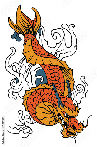 vector koi (fish)