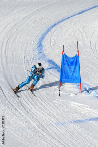 ski racing photo