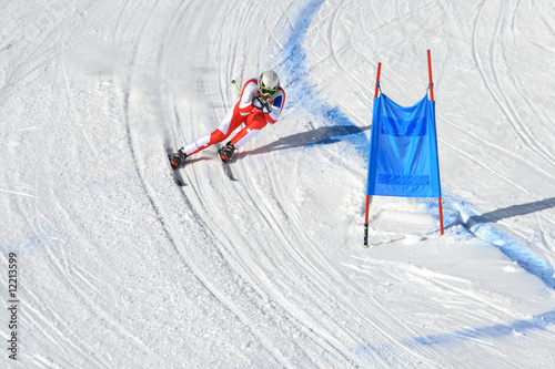 ski racing photo
