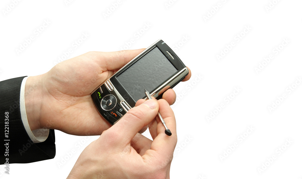 hands with smartphone hands with smartphone