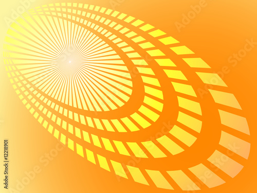 Abstract sunny background. Vector.