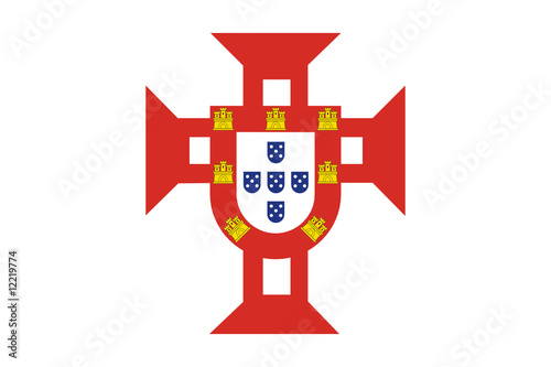 flag Portugal sea