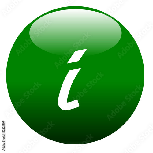 boule 3D information vert