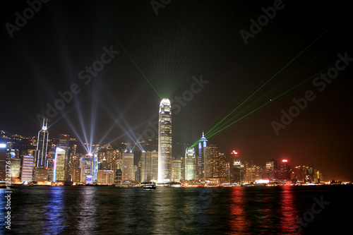 Hongkong Skyline at night
