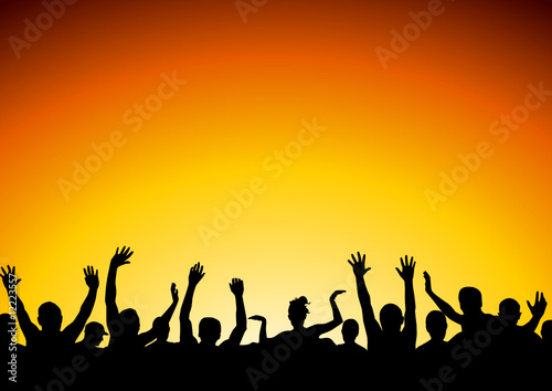 Party background - vector