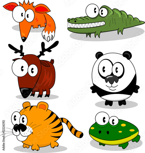 Cartoon animals