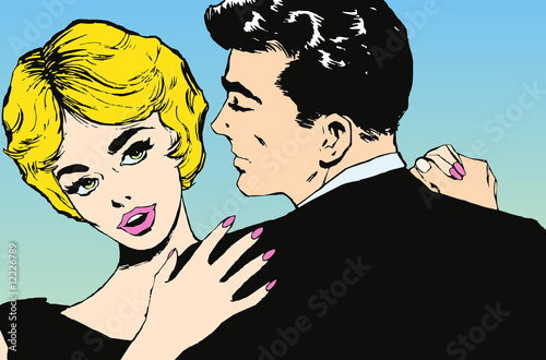 Pareja bailando