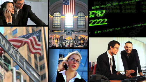 Business & Financial Montage photo