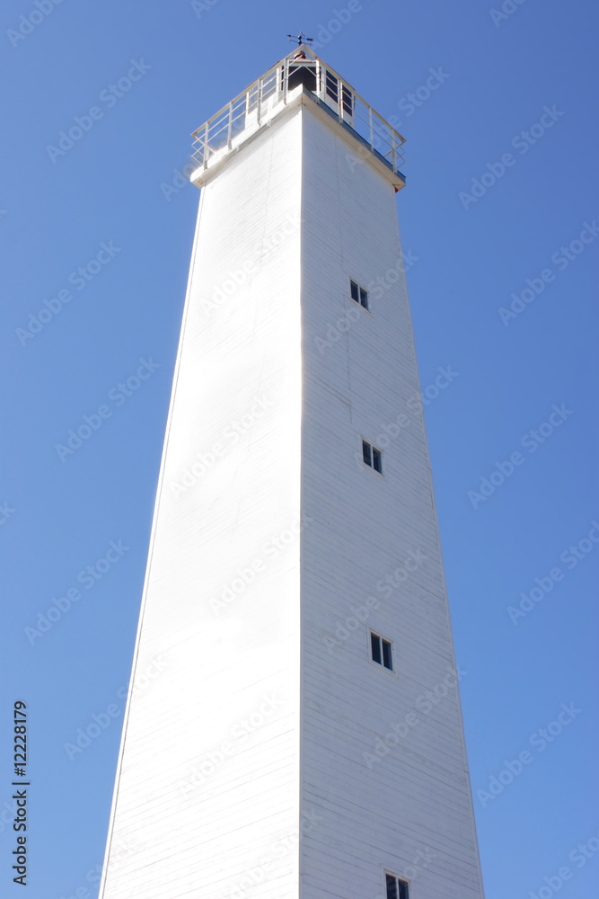 Lighthouse in Kronstadt city