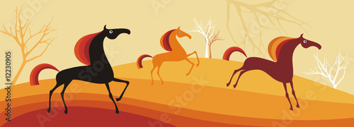 horses