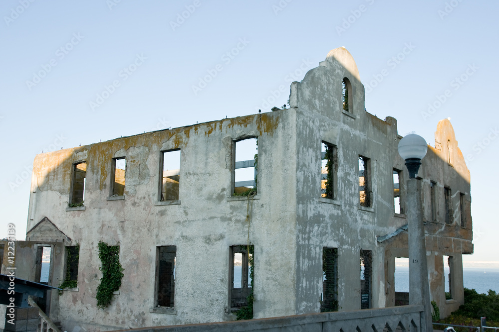 Alcatraz ruin