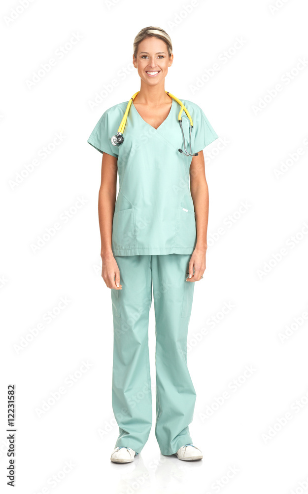 Smiling medical doctor
