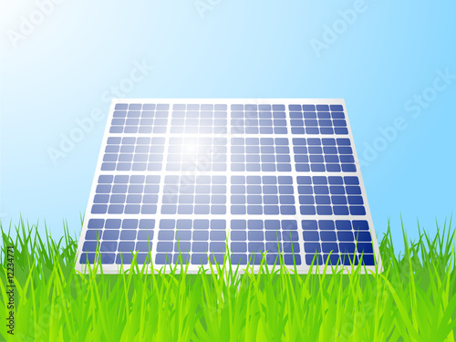 solar panel landscape