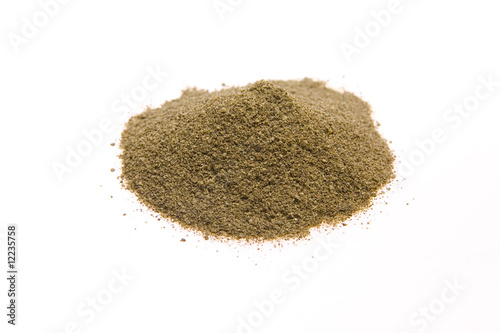 peper spice isolated on white background