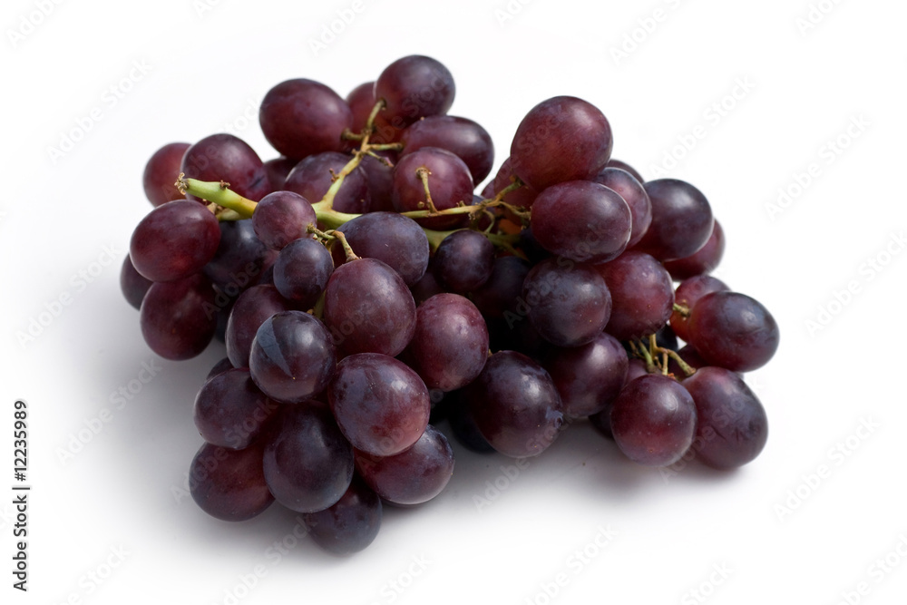 Blue grapes