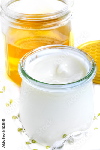 Joghurt und Honig