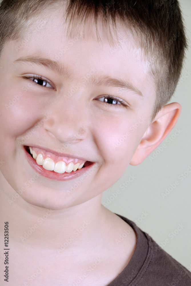 Portrait of smiling boy Portrait of smiling boy