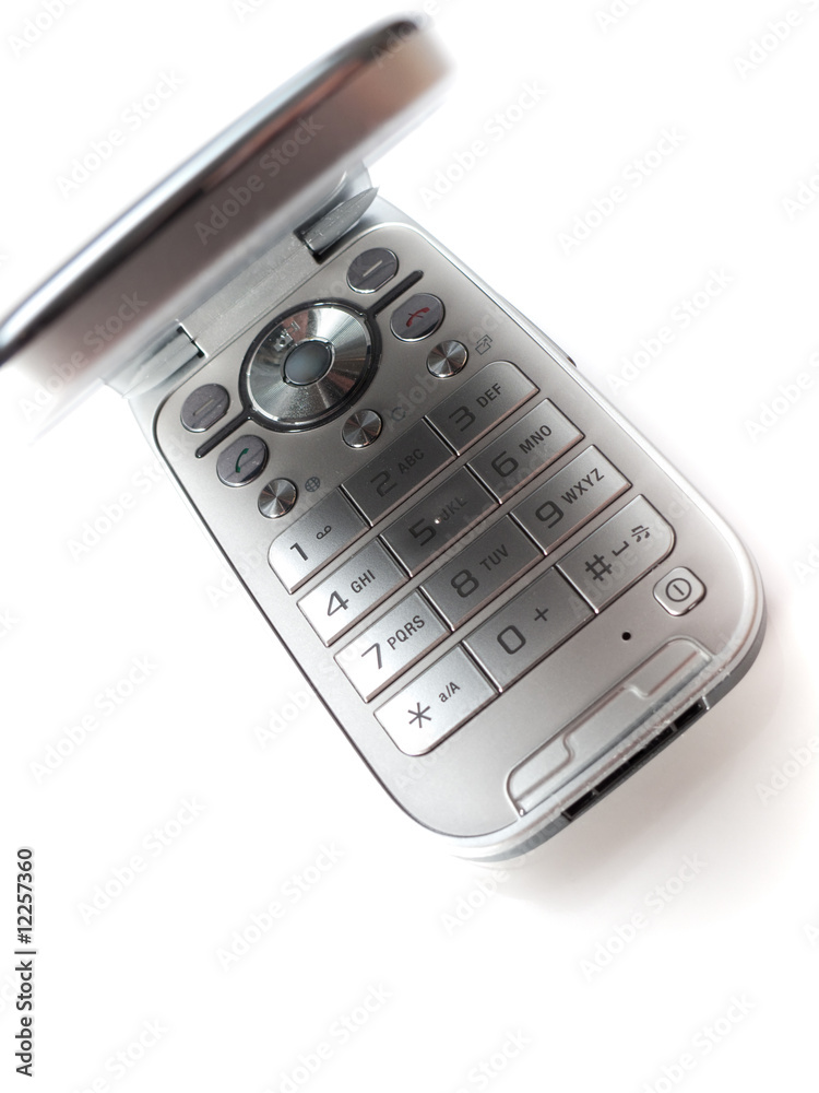Cel phone from above Cel phone from above