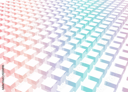 Simple and Clean Block 3d Abstract Background