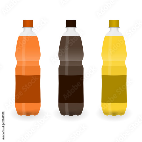 4 pfandflaschen (plastik)