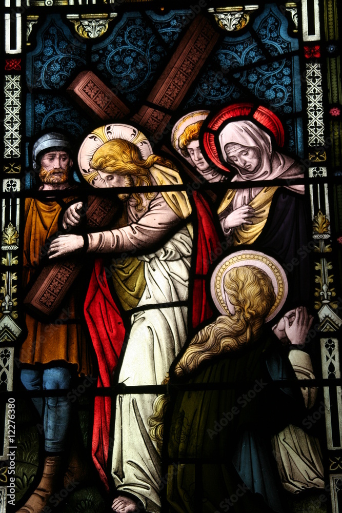 Stained glass window Stained glass window