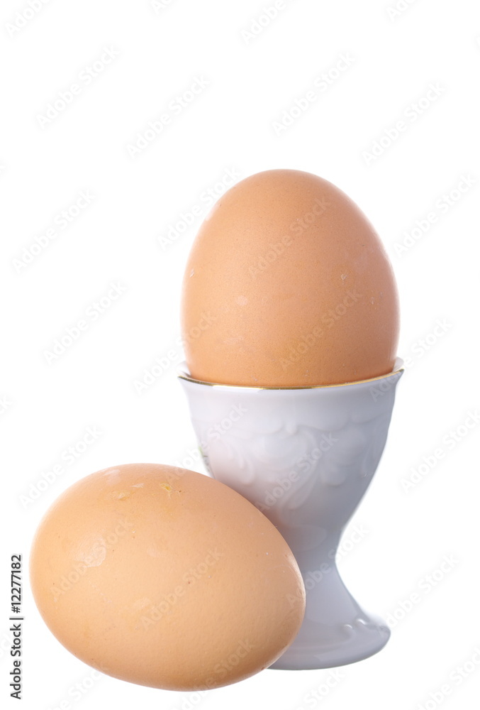 Eggs isolated on white Eggs isolated on white