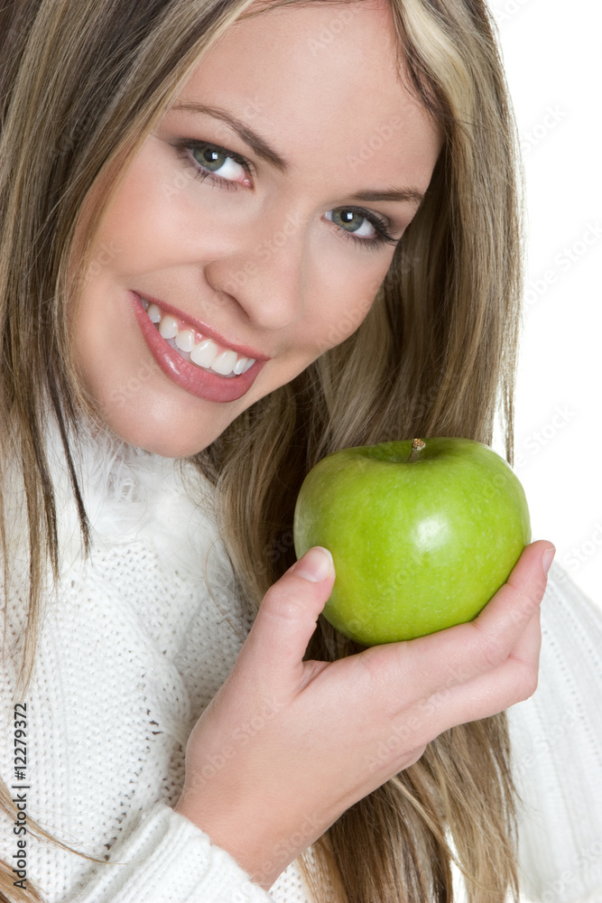 Woman With Apple Woman With Apple