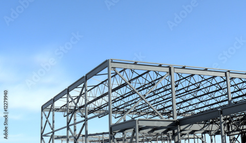 New Steel Building Construction