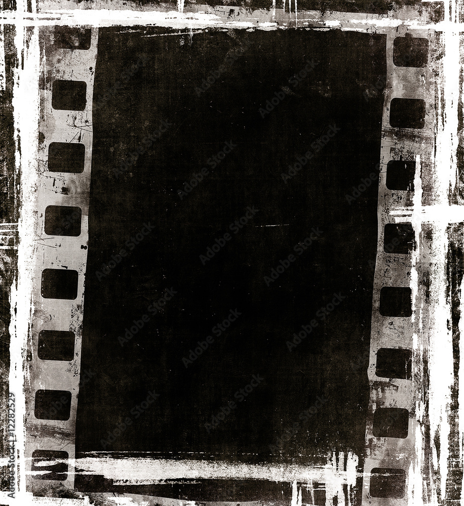 Obraz premium grunge film background