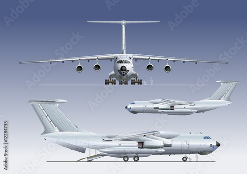 Vector delivery/cargo airplane