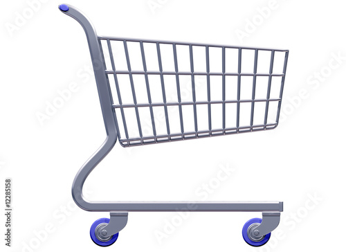 Stylized shopping cart