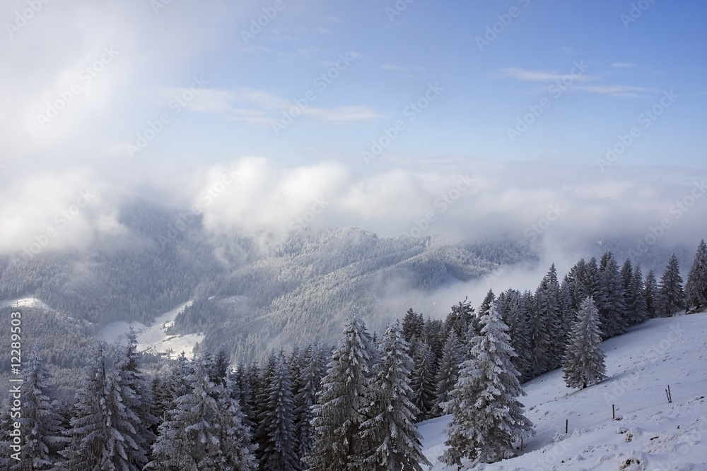 Fototapeta premium blick zum wendelstein