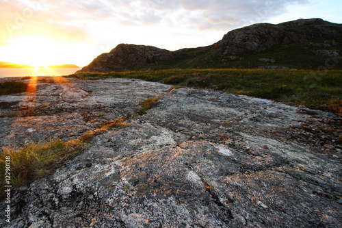 Paysage des Highlands en Ecosse. Nature sauvage.