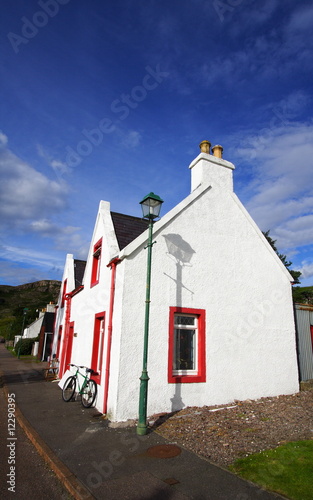 petit hameau en Ecosse, shieldaig