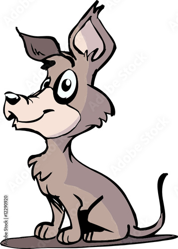 cute brown dog