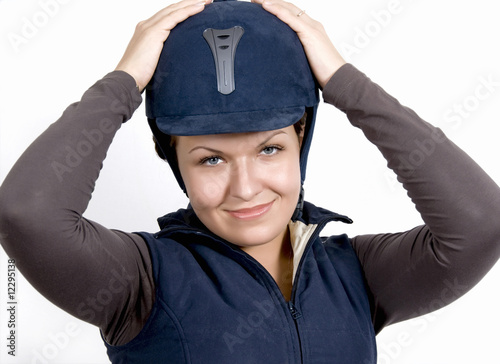 woman  jockey