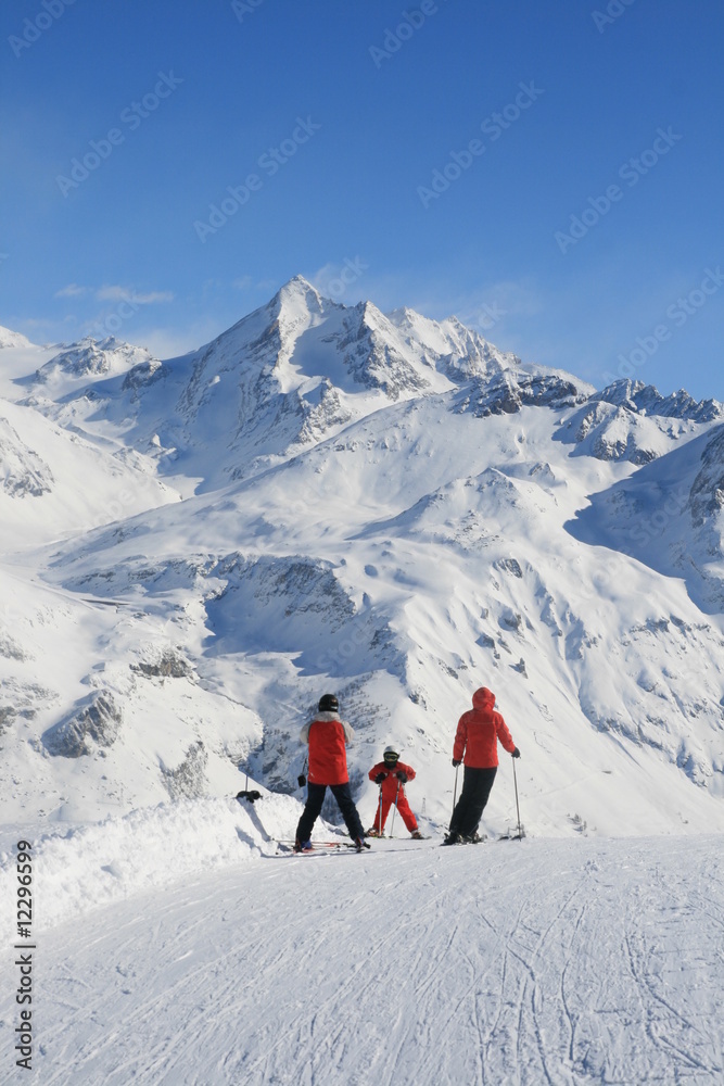 Family and ski