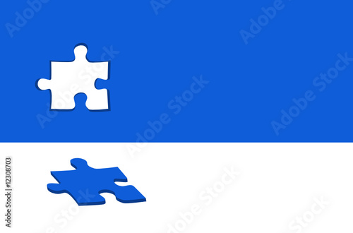 Puzzle abstract vector background