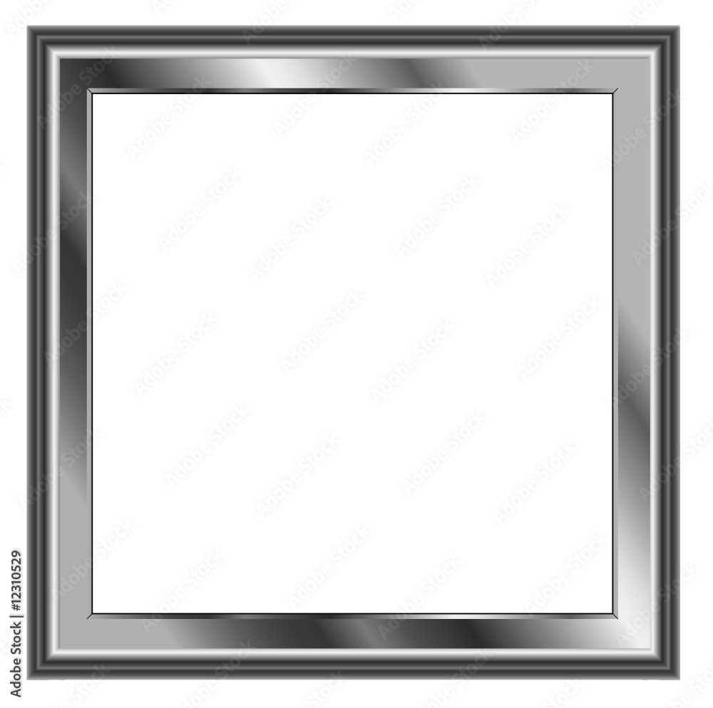 Square metallic art frame - re-sizable Square metallic art frame - re-sizable