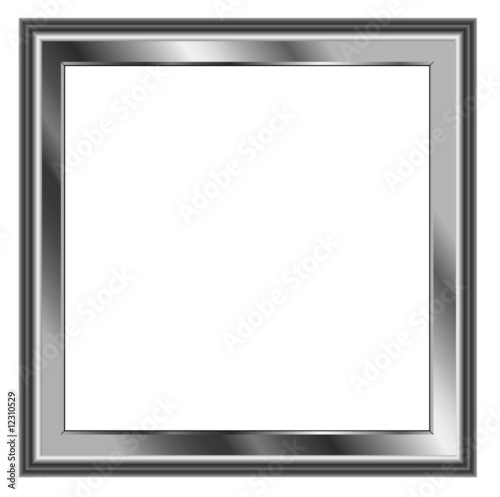 Square metallic art frame - re-sizable