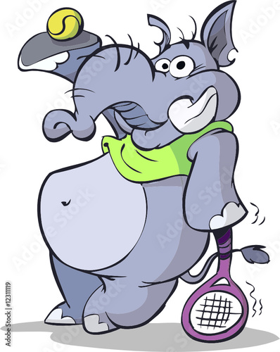 Tennis elephant