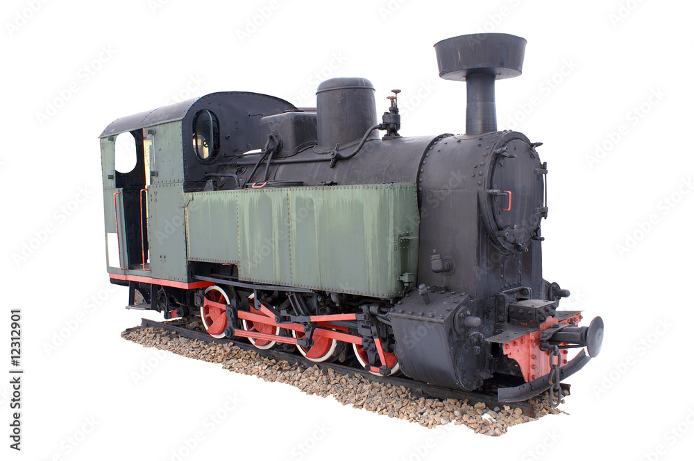 Naklejka premium Locomotive historic