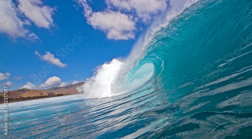 Canvas Print Blue Desert