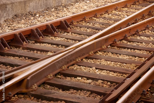 A track in a railway