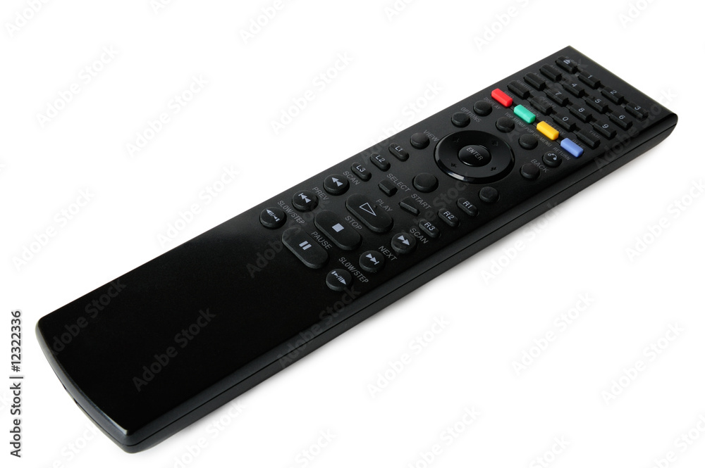 Remote control isolated on white Remote control isolated on white