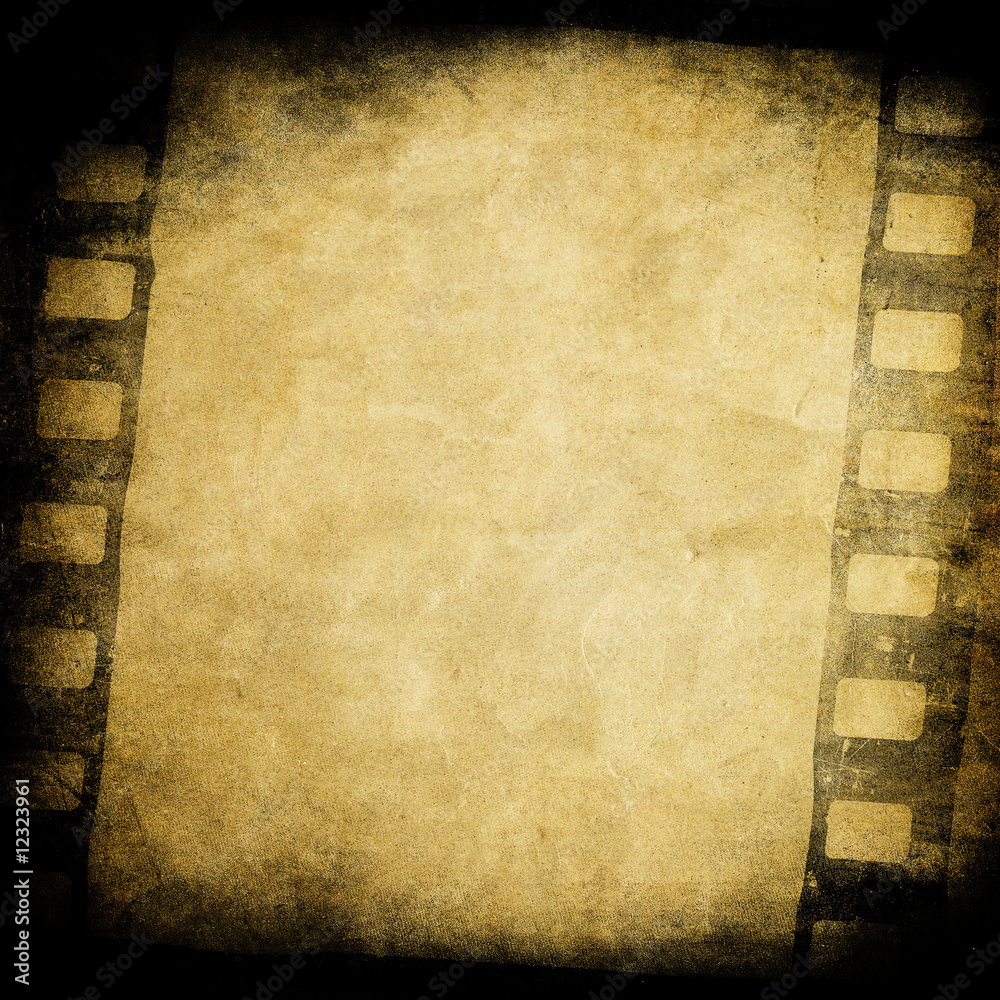 Naklejka premium grunge film background