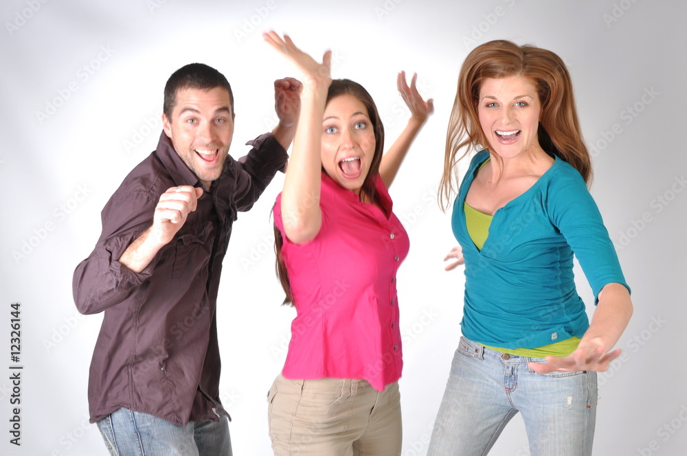 Obraz premium young people having fun