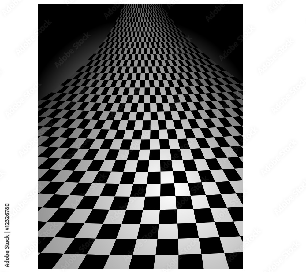 Naklejka premium Abstract Checker Background - vector illustration