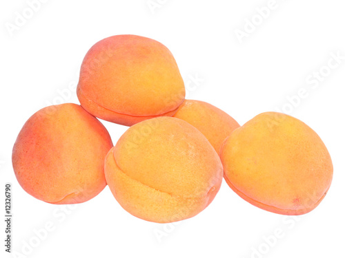 Five apricots
