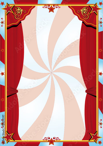circus curtain